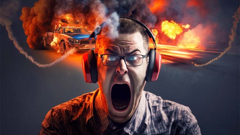 Gamer-having-burnout-while-playing-video-games